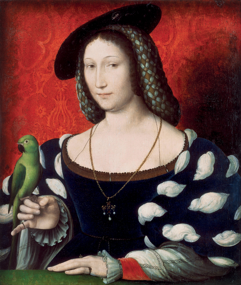 portrait of marguerite of navarre c. 1527. artist clouet jean c. 1485 1541