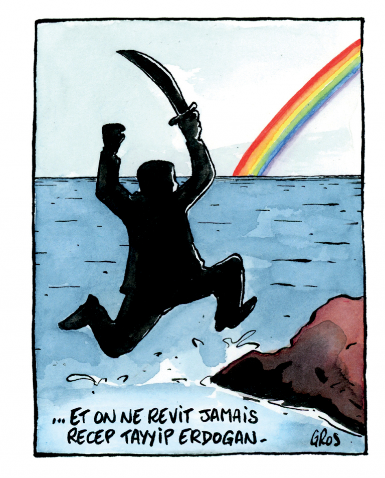 112 QUICHE dessin LGBT © Pascal gros pour Causette