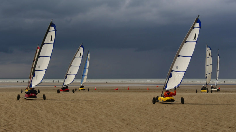 Cabourg Char à Voile