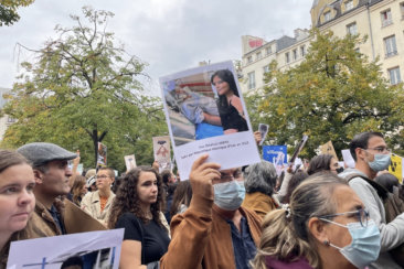 Manifestation Paris Mahsa Amini