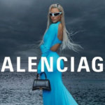 Kim Kardashian beaute froide et grandiose dans la nouvelle campagne Balenciaga