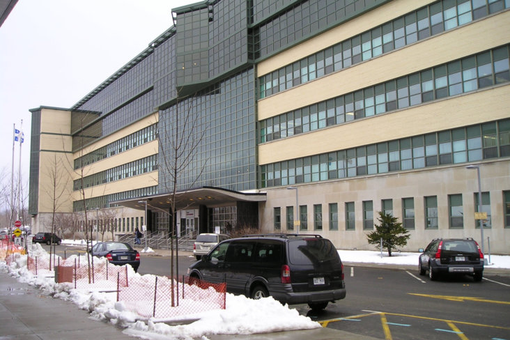 Exterior of Ecole Polytechnique de Montreal