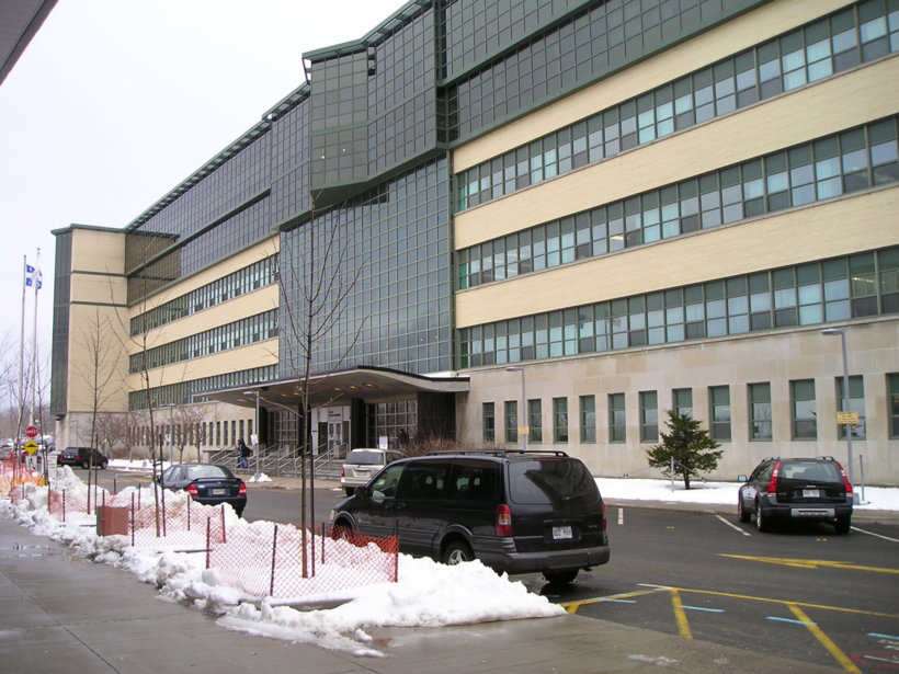 Exterior of Ecole Polytechnique de Montreal