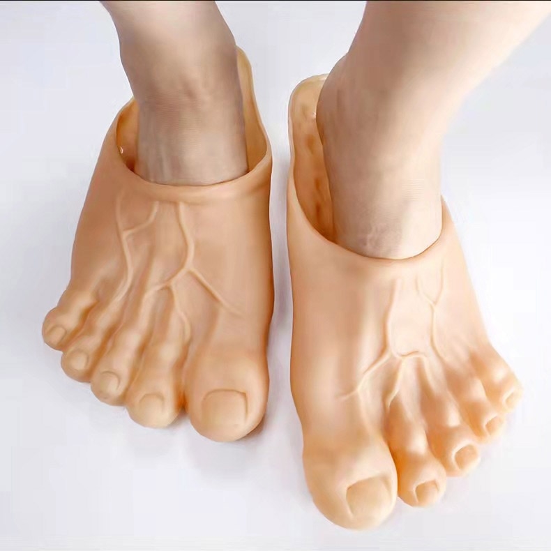 pantoufles pieds