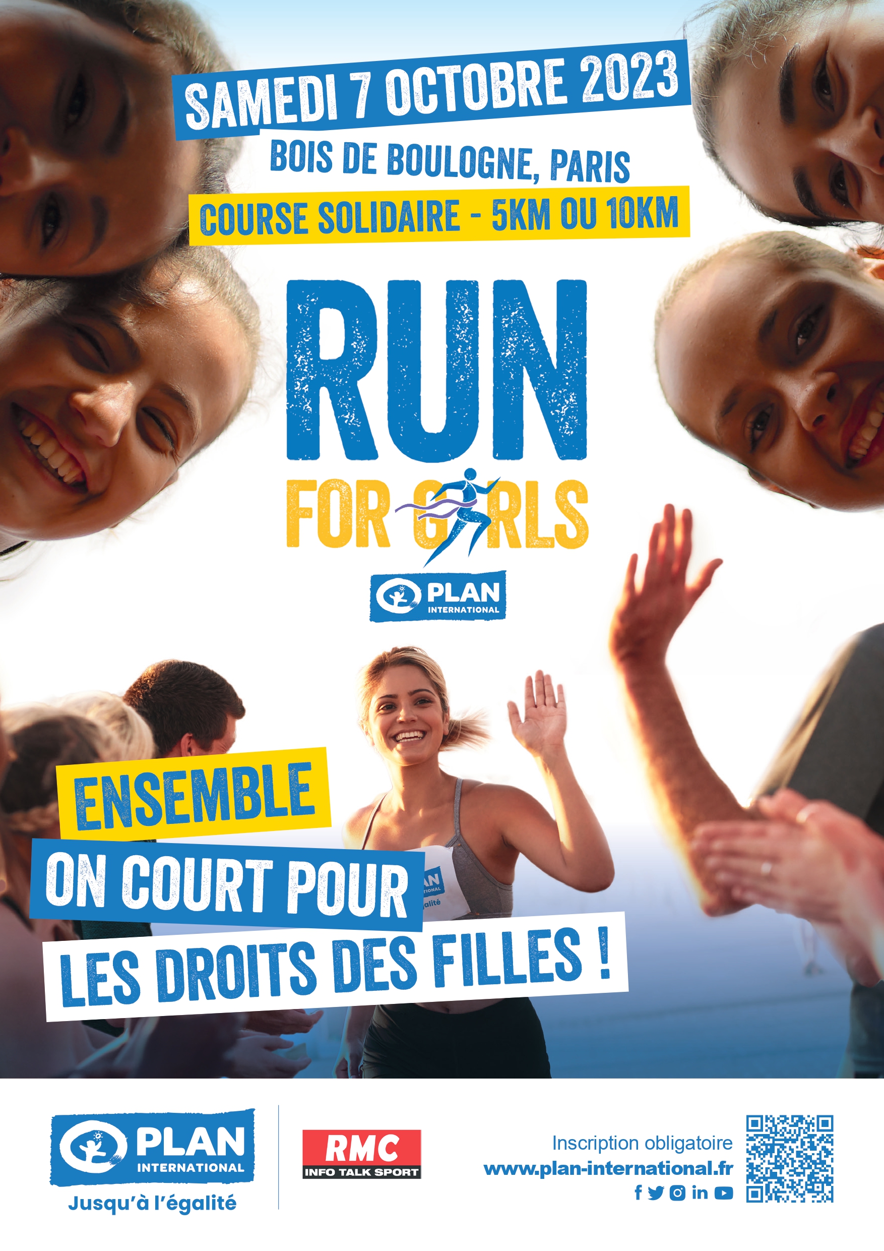 Affiche Run for girls