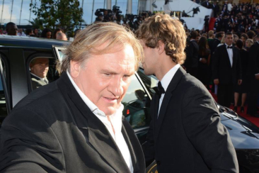 Georges Biard Gerard Depardieu Cannes 2014 2