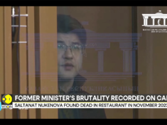 Kazakhstan : un ancien ministre condam­né à 24 ans de pri­son après avoir tor­tu­ré et tué sa femme – mai 2024